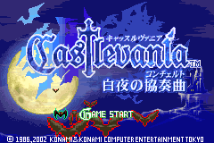 恶魔城-白夜协奏曲 Castlevania - Byakuya no Concerto(JP)(Konami)(64Mb)